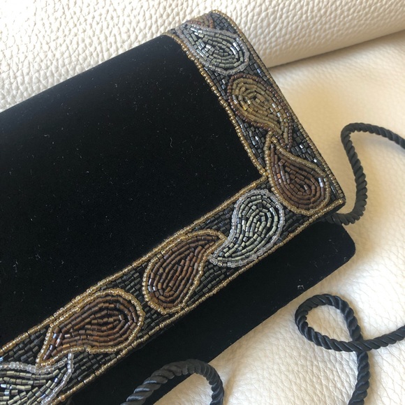 Velvet Evening Purse - Picture 5 of 5